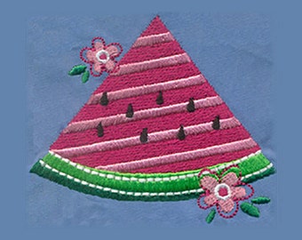 EMBROIDERY Watermelon Design - Instant Digital Download