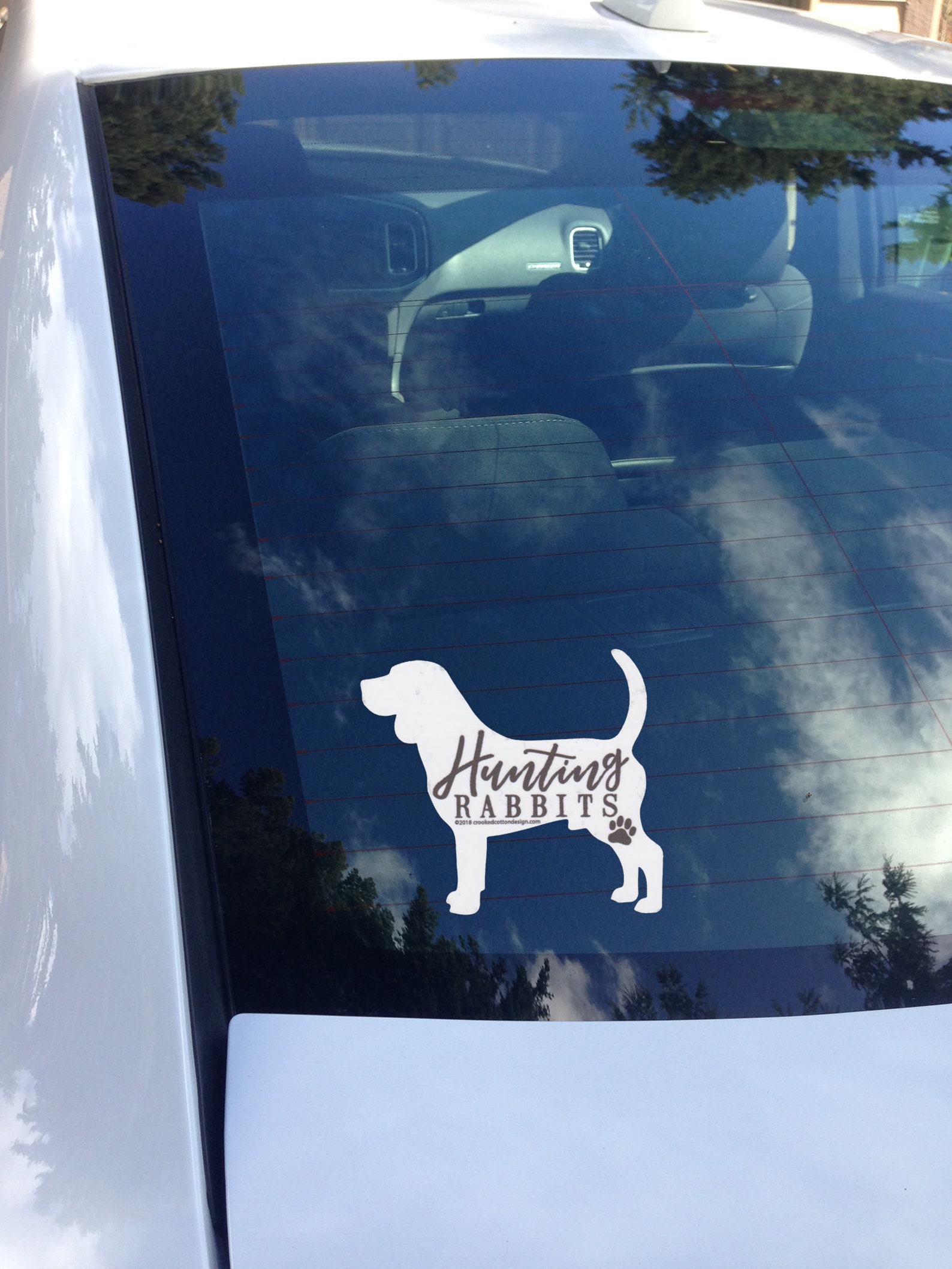 STICKER Beagle Hunting Rabbits Waterproof 4w X - Etsy