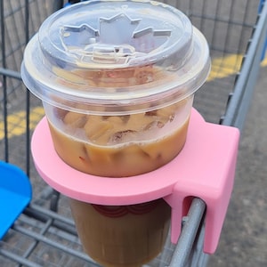 Cup Holder for Shopping Carts - 3D Printed Life Hack
