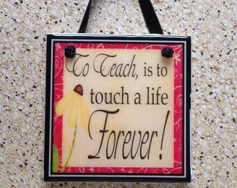 Teacher Gift / teacher gift idea / custom teacher / teacher gift sign /teacher appreciation