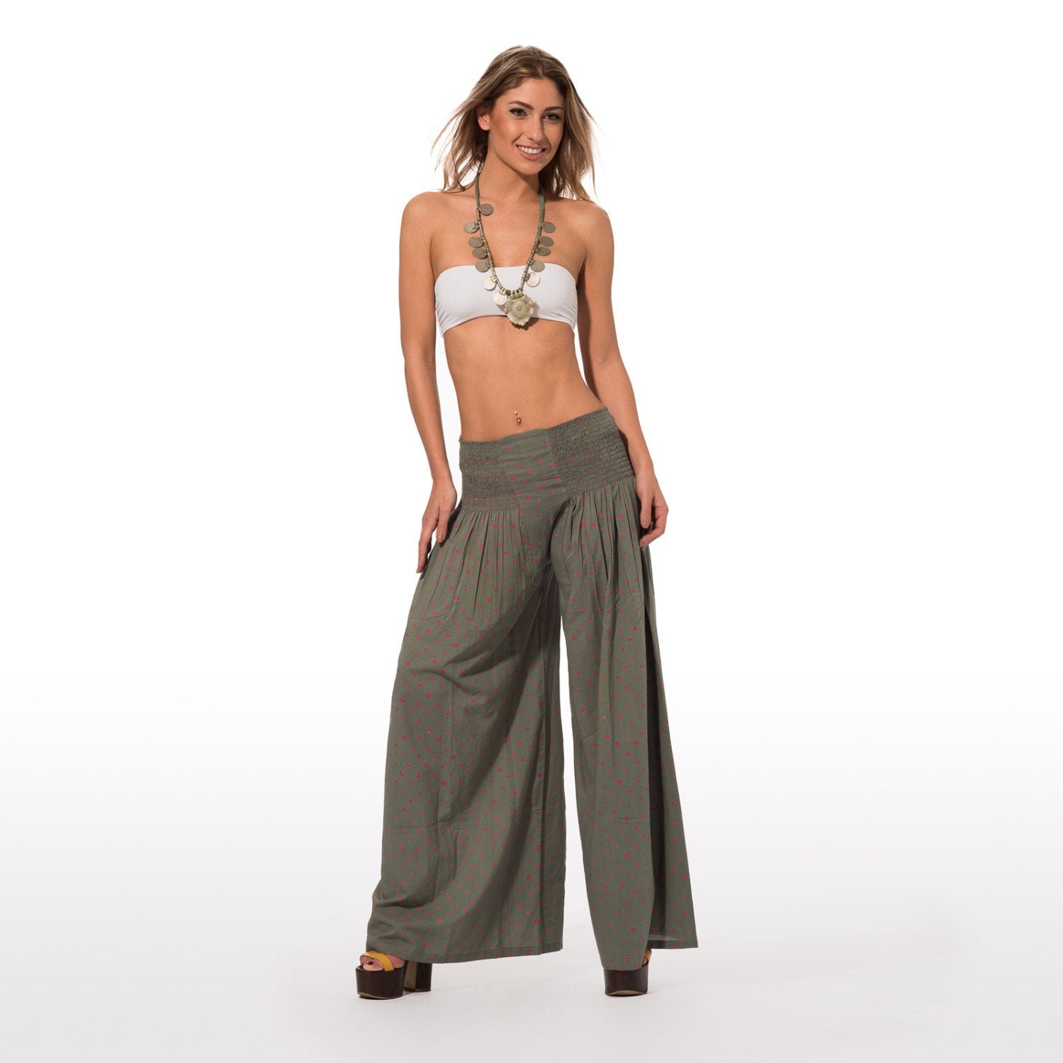 Women Summer Trousers in Cotton - Etsy 
