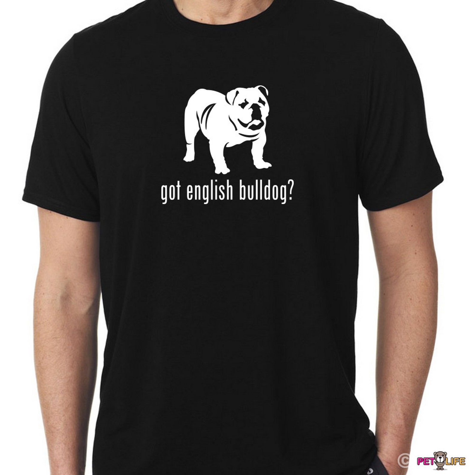 Englisch Bulldog TShirt britische T113 bekam Etsy
