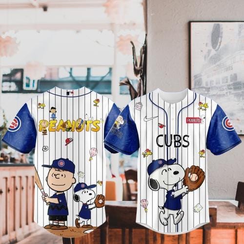 Maillot édition spéciale Sn-opy des Cubs de Chicago