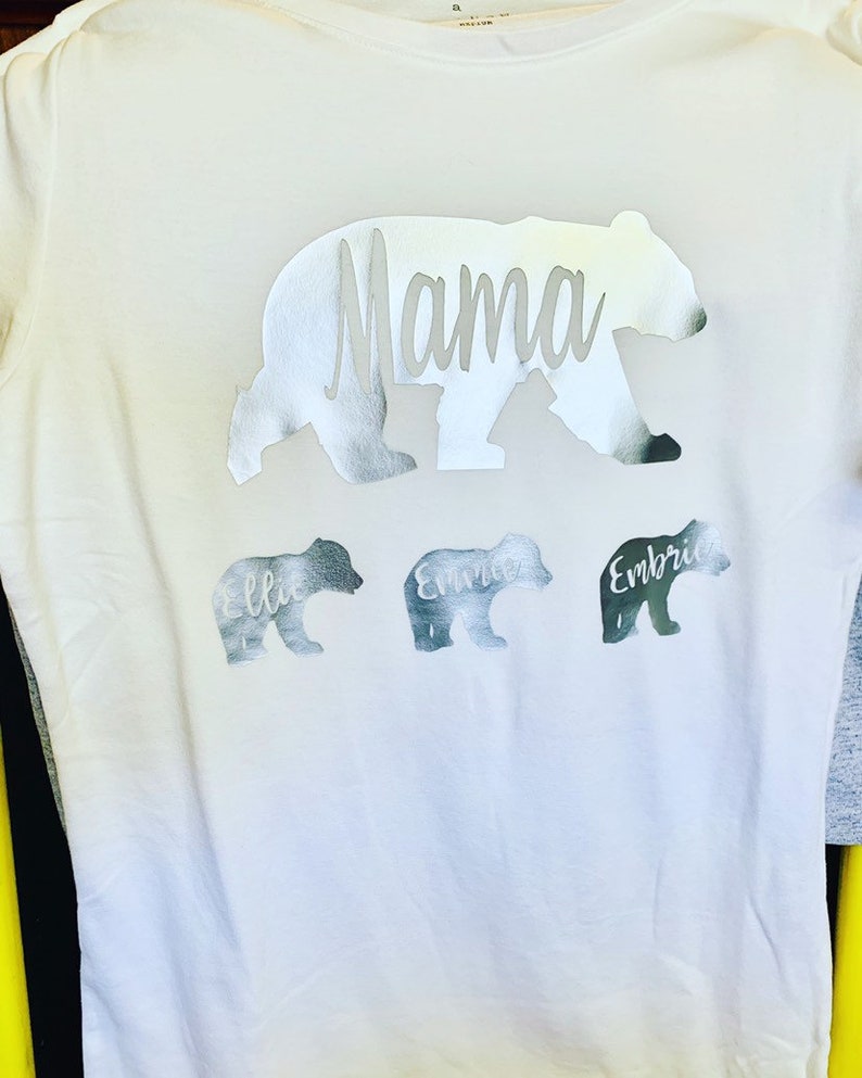 personalized mama bear shirt