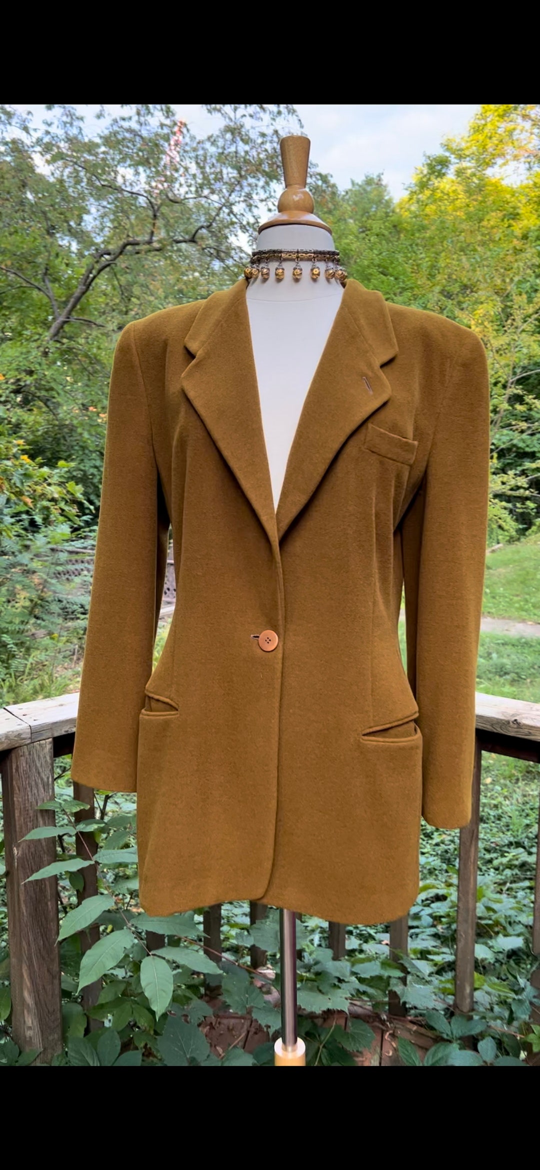 2000's Giorgio Armani Angora/pure New Wool Jacket - Etsy