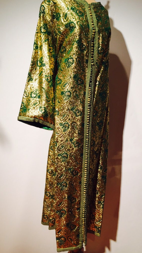 1950's Silk Brocade Caftan