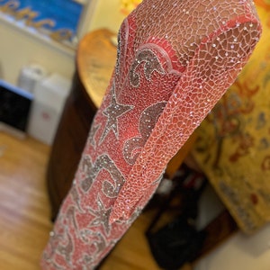 1970’s Beaded Pink Dress by Naeem Khan Vintage Couture
