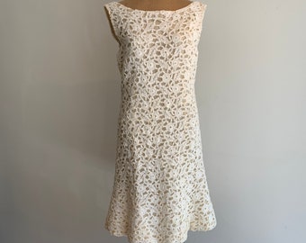 Crochet White Dress - Etsy