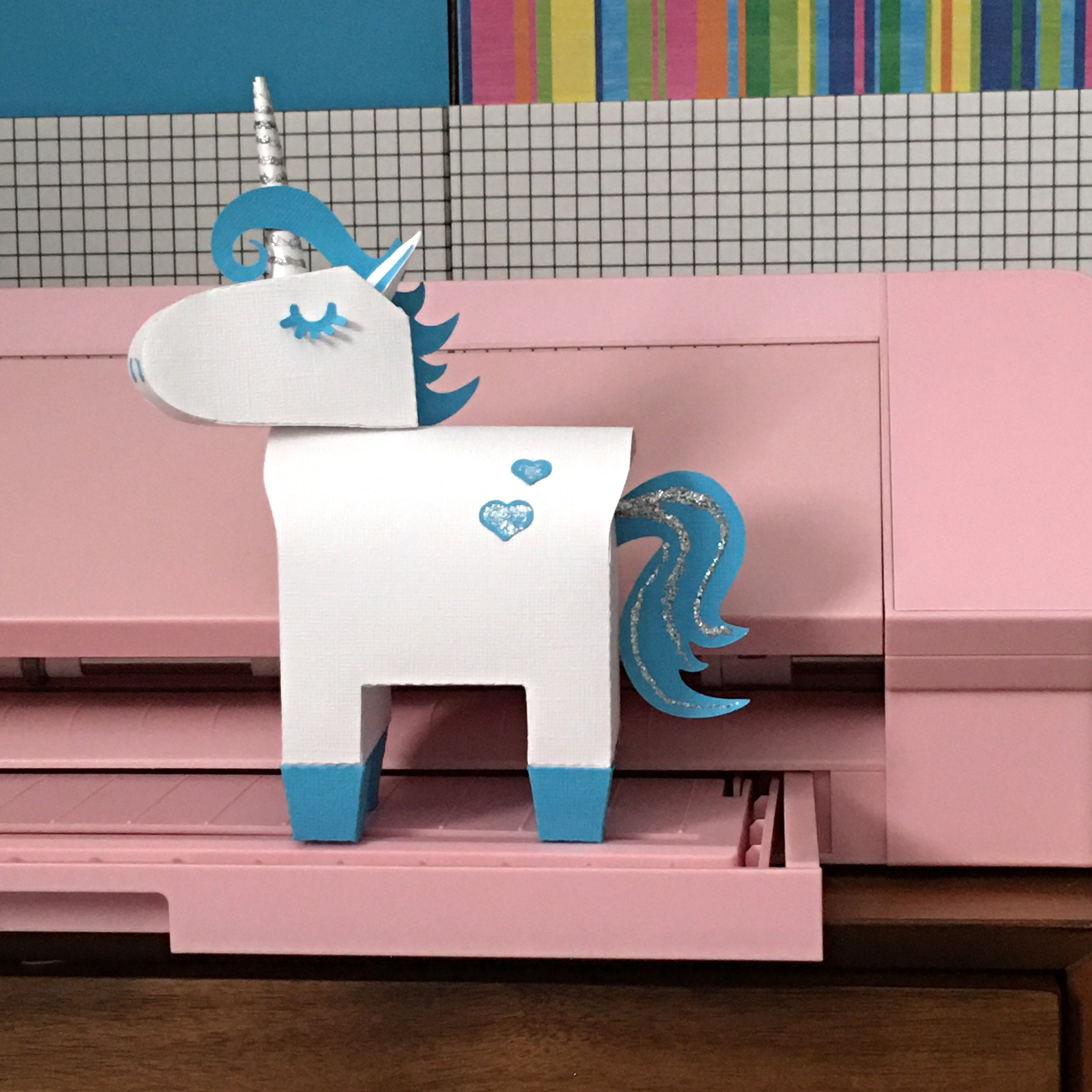 unicorn cake topper etsy