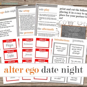 Alter Ego Date Night afdrukbaar - direct downloaden