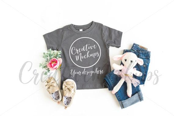 Bella And Canvas Asphalt-Shirt Mockup 3001t Toddler Bella And Canvas Asphalt-Shirt Mockup 3001t Toddler