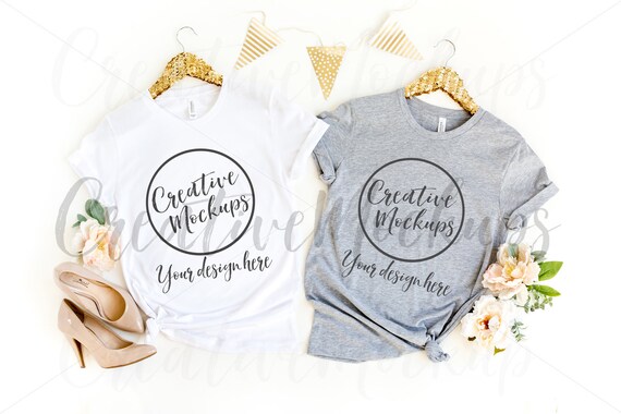 Bella  Canvas White And Athletic Heather Bachelorette Shirt