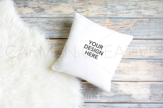 White Pillow Mockup White Pillow Mockup On Wood White Pillow Mockup White Pillow Mockup On Wood