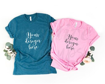 His And Hers Mock Up Etsy