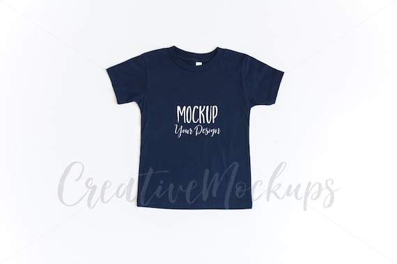 Bella And Canvas Navy Toddler Shirt Mockup 3001t Bella And Canvas Navy Toddler Shirt Mockup 3001t