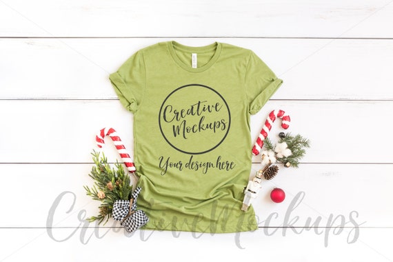 Bella Canvas Heather Green Shirt Mockup 3001 Farmhouse Bella Canvas Heather Green Shirt Mockup 3001 Farmhouse