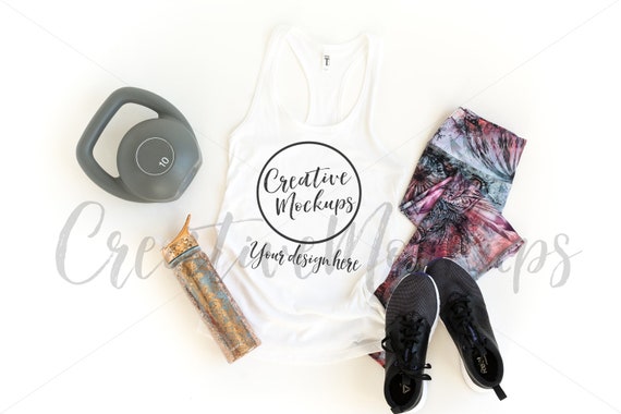 Feminine White Tank Top Mockup White Tank Top Feminine White Tank Top Mockup White Tank Top