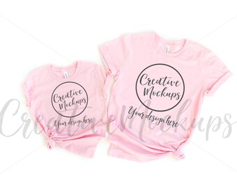 Bella And Canvas Christmas Red Raglan Shirt Mockup 3200 Etsy