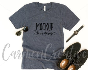 Download Set Of 4 Bella Canvas Mockup Bundle Bella Canvas Guys Shirt Mockup Bundle Men T Shirt Mockup Guys Apparel Mockup Men Apparel Mockups Free Mockup Psd Designs PSD Mockup Templates
