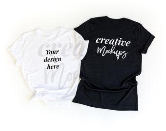 Download Without Props Family Shirt Two Side By Side Black And Navy Bella Canvas 3001 T Shirt Mockup T Shirts On A Hanger Mockup Grey Background Drawing Illustration Art Collectibles Kromasol Com