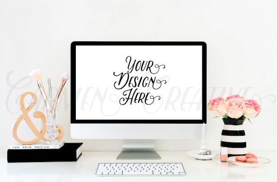 Imac Styled Stock Photography Girl Boss Desktop Mockups Desktop Imac Styled Stock Photography Girl Boss Desktop Mockups Desktop