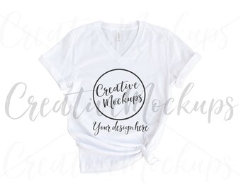 V Neck Flat Lay Etsy