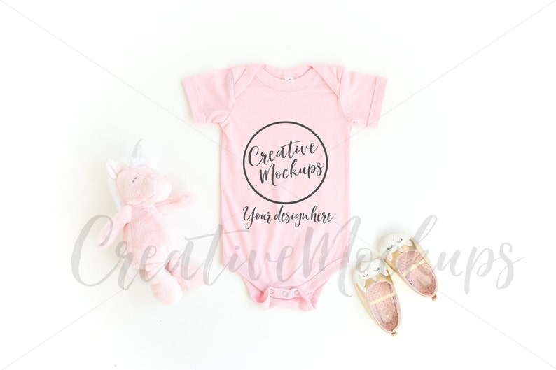 Download Bella Canvas Pink Bodysuit Mockup 100b Baby Girl Bodysuit Mockup Pregnancy Announcement Photo Digital Download Art Collectibles Color Delage Com Br