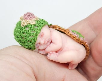 Handgemaakt schildpadje van polymeerklei | Uniek miniatuur verzamelbeeldje