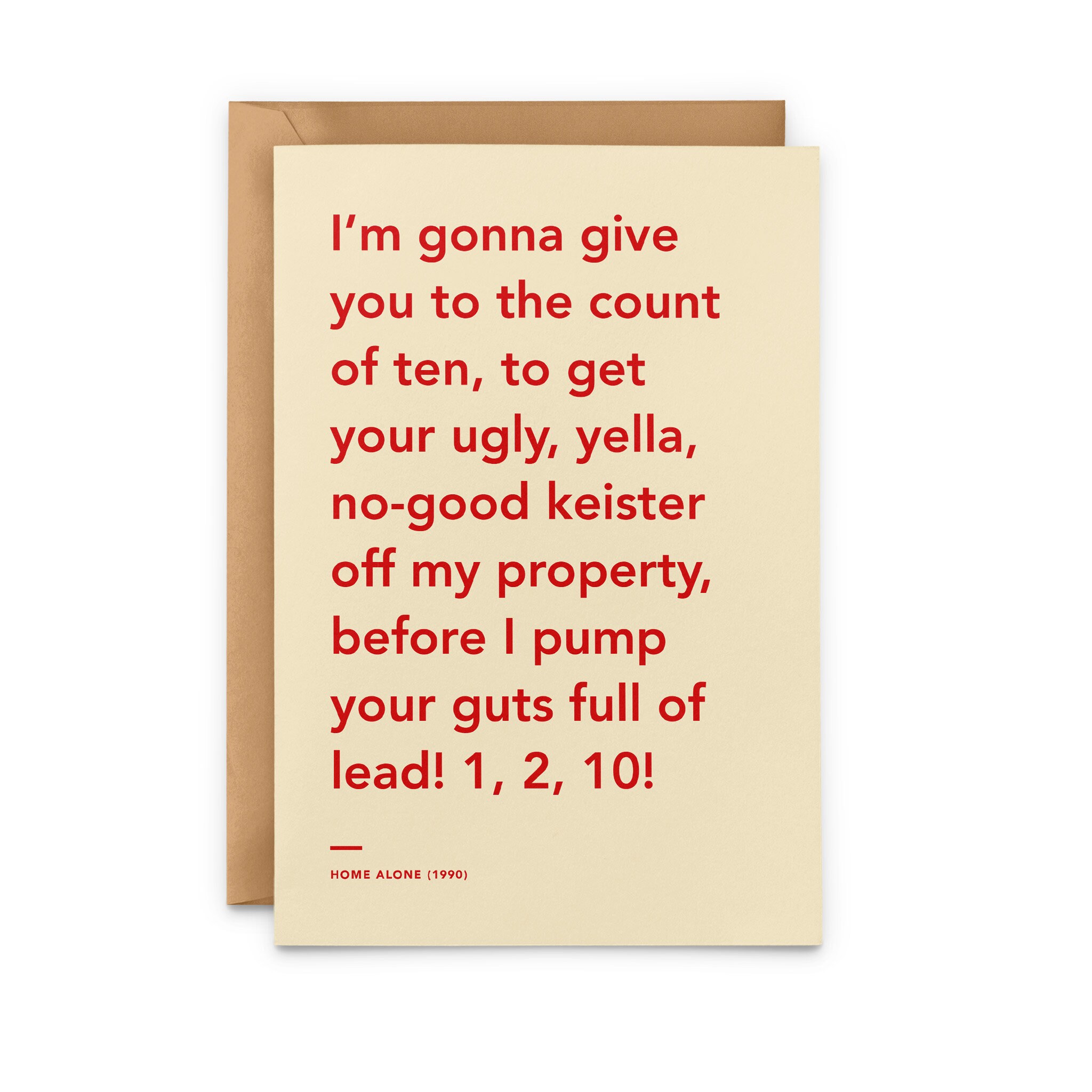 The Counts Christmas Message 2022 Home Alone Christmas Card I'm Gonna Give You To The Count | Etsy Uk