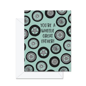 Vous êtes un grand père Wheelie ! - Carte de voeux