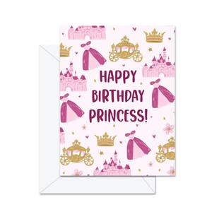 Joyeux anniversaire princesse ! - Carte de voeux