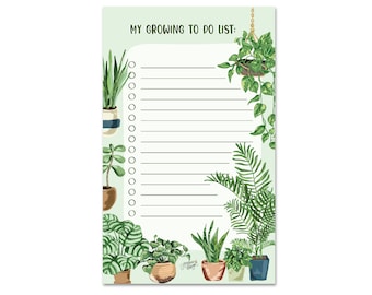 My Growing To Do List Notepad