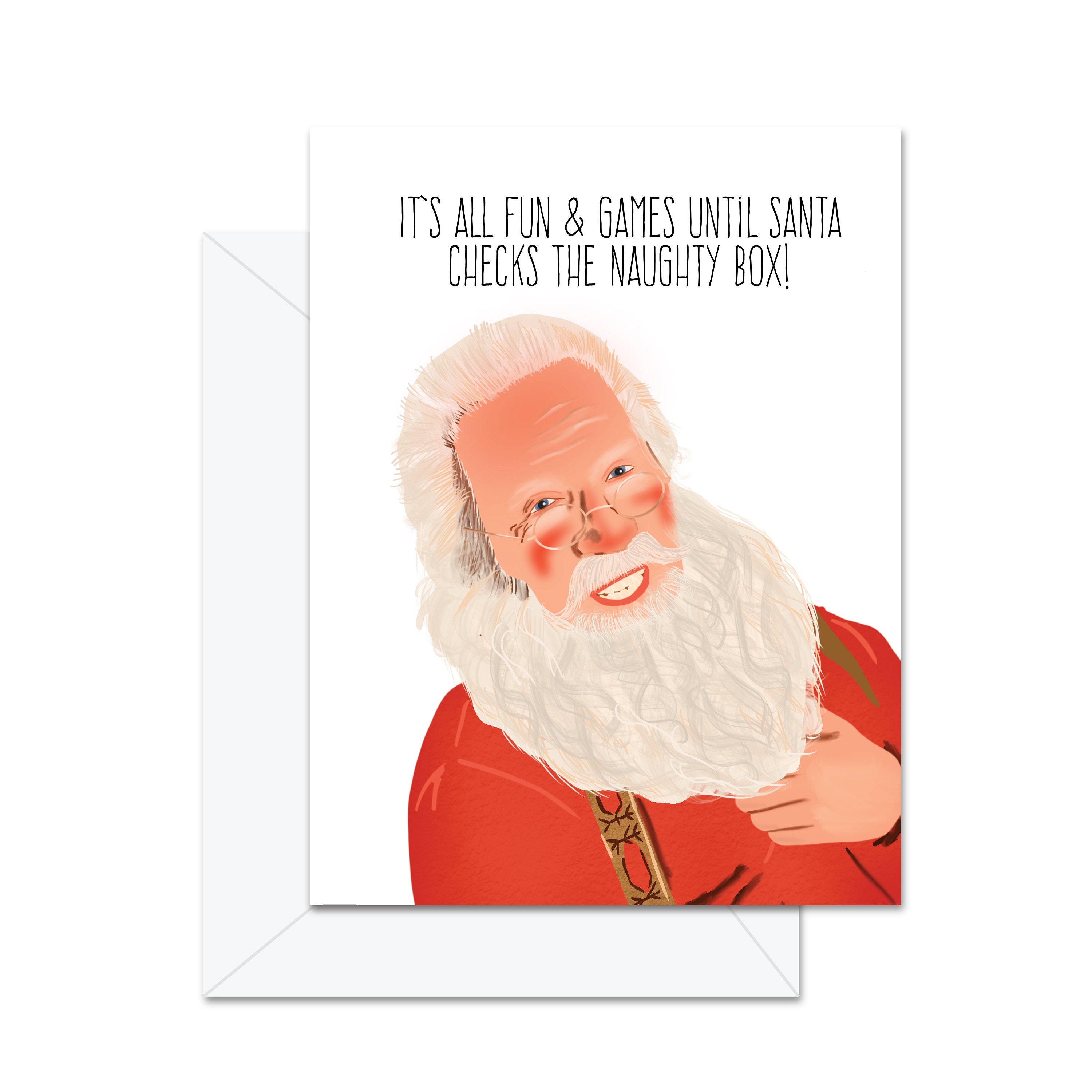 It's All Fun and Games Until Santa Checks the Naughty Box - Etsy It's All Fun and Games Until Santa Checks the Naughty Box - Etsy