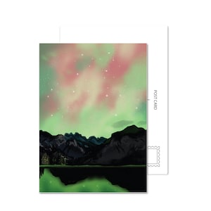 Aurora Borealis Postcard