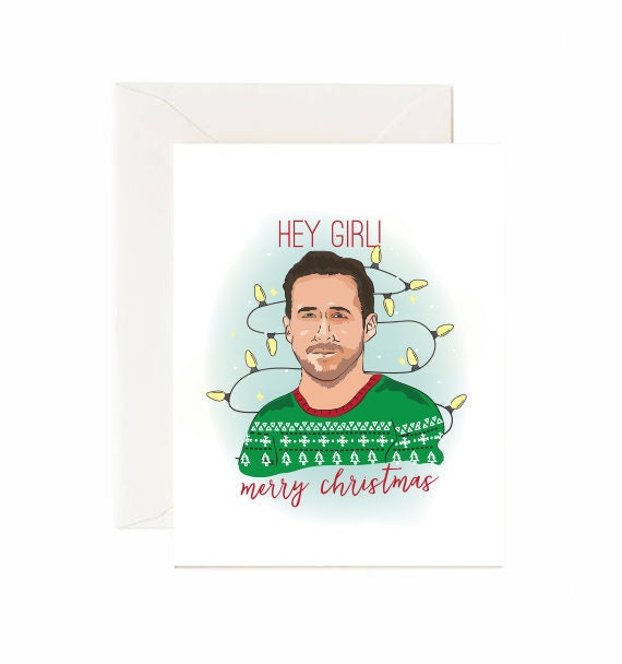 ryan gosling ugly christmas sweater