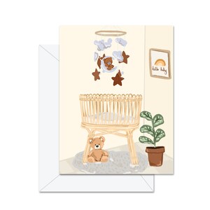 Hello Baby - Carte de voeux pour bébé