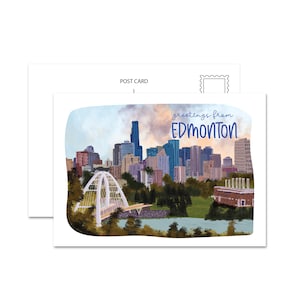 Cartes postales YEG Skyline
