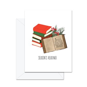 Lectures saisonnières - Carte de voeux