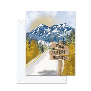 Votre avenir vous attend ! - Carte de voeux