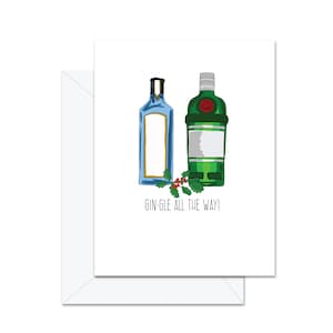 Gin-gle All The Way - Carte de voeux