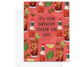 It's Your Birthday! Caesar The Day! - Greeting Card