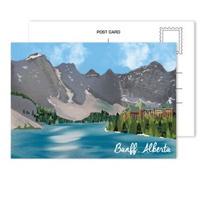 Carte postale Banff, Alberta