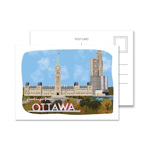 Salutations d'Ottawa - Carte postale