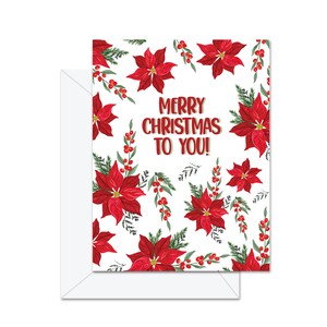 Joyeux Noël à vous - Carte de vœux