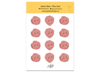 Wax Seal - Sticker Sheet