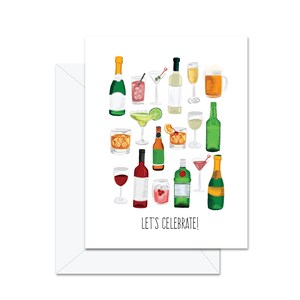 Célébrons (Alcool) - Carte de vœux