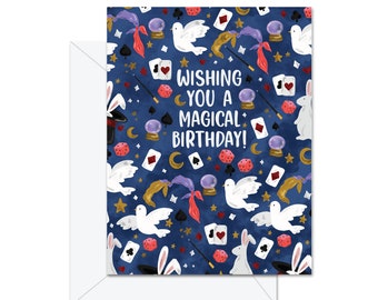 Wishing You A Magical Birthday! - Greeting Card