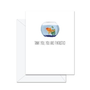Tank You, vous êtes Fintastic ! - Carte de voeux