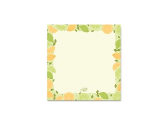 Citrus Sticky Notes