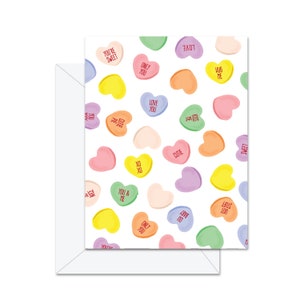 Cartes de vœux Candy Hearts